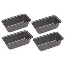 Juego de 4 mini moldes para panecillos