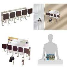 Formbu SS WM Key & Mail Rack