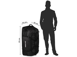 Challenger Rolling Duffel Bag - Black