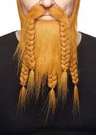 Bigotes con Barbas Bronce
