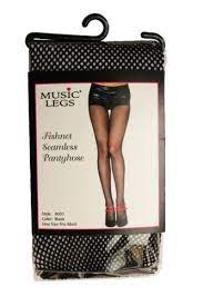 Music Legs Pantimedias Negras