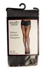 Music Legs Pantimedias Negras