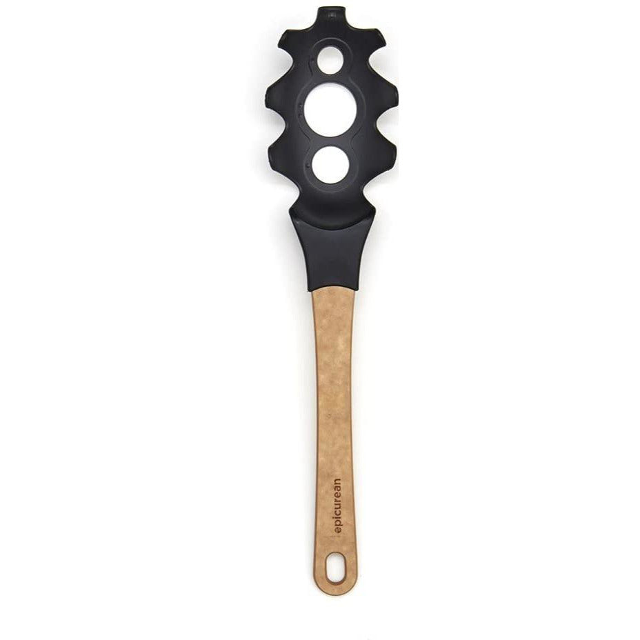 Servidor de pasta, nailon natural/negro 33 cm
