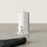 Portarrollos de papel Buddy blanco