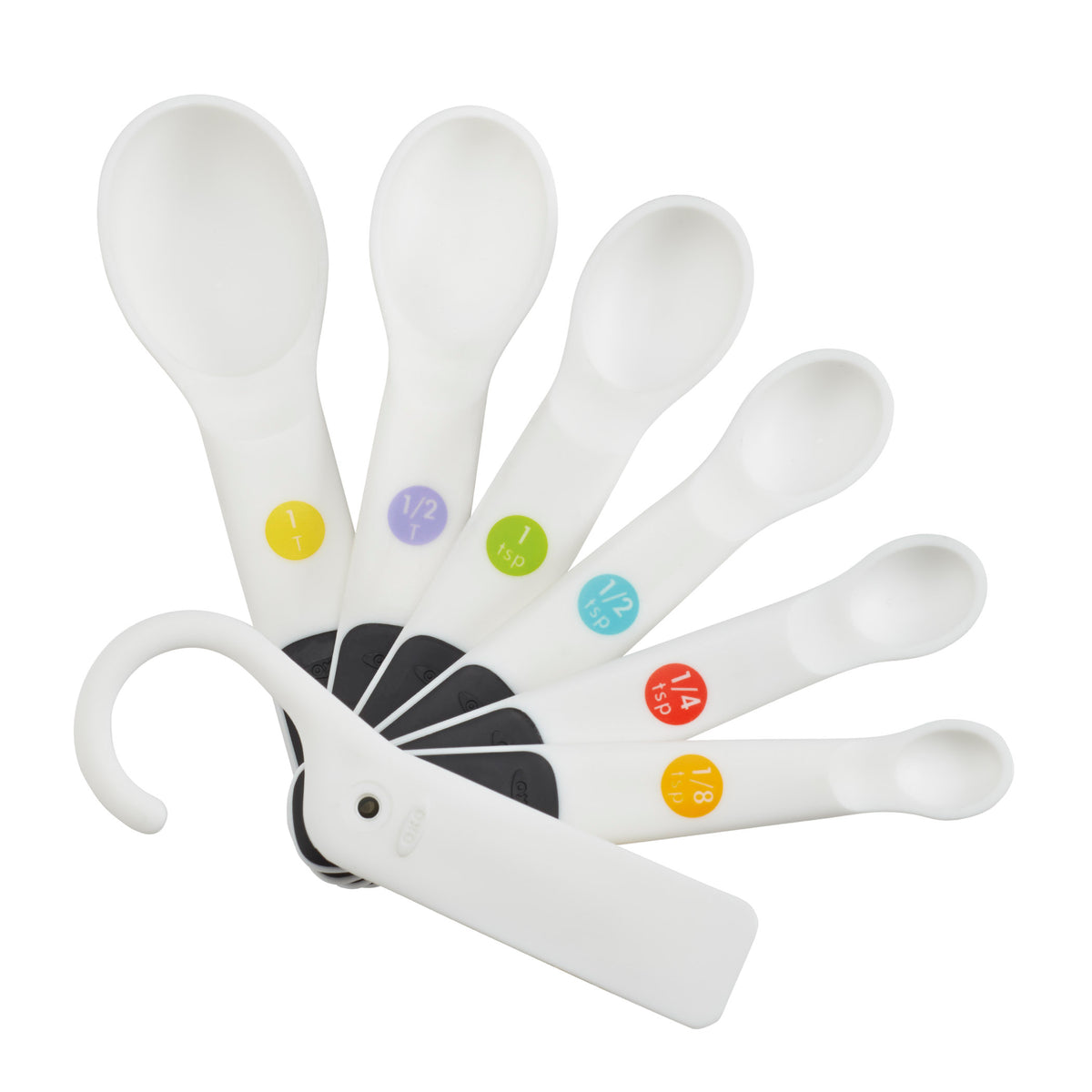 OXO GG JUEGO DE 7 CUCHARAS MEDIDORAS APILABLES - BLANCAS