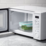 Recipiente rectangular de vidrio de 3.5 tazas con sello inteligente Good Grips de OXO