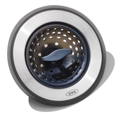 OXO GG 2 EN 1 COLADOR Y TAPÓN DE SILICONA