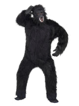 Disfraz de gorila, negro