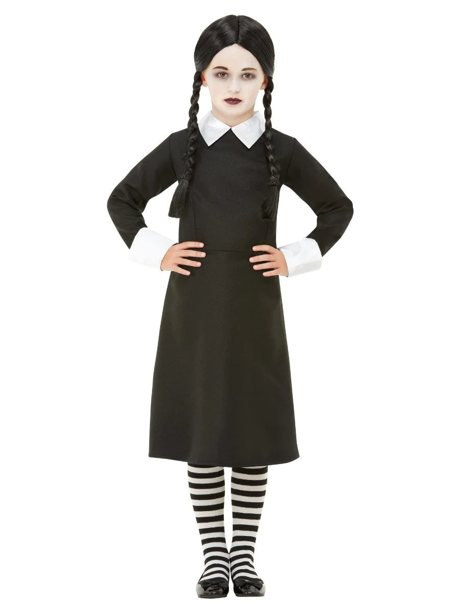 Gothic School Girl Costume, Black