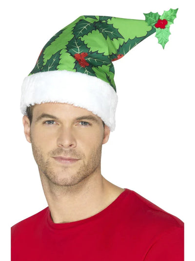 Gorro de Papá Noel de Acebo