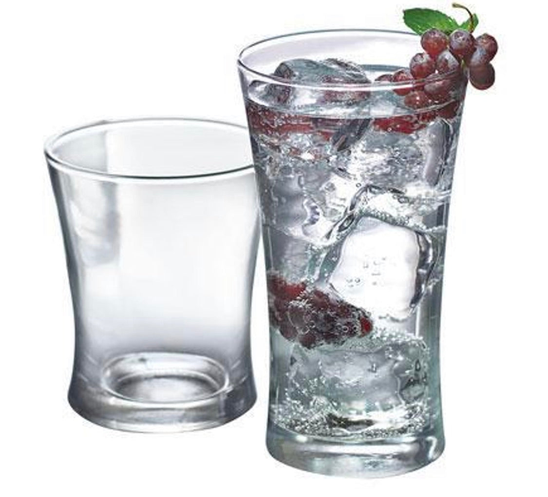 Juego de vasos de 16 piezas