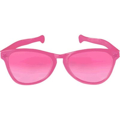 Gafas jumbo rosas
