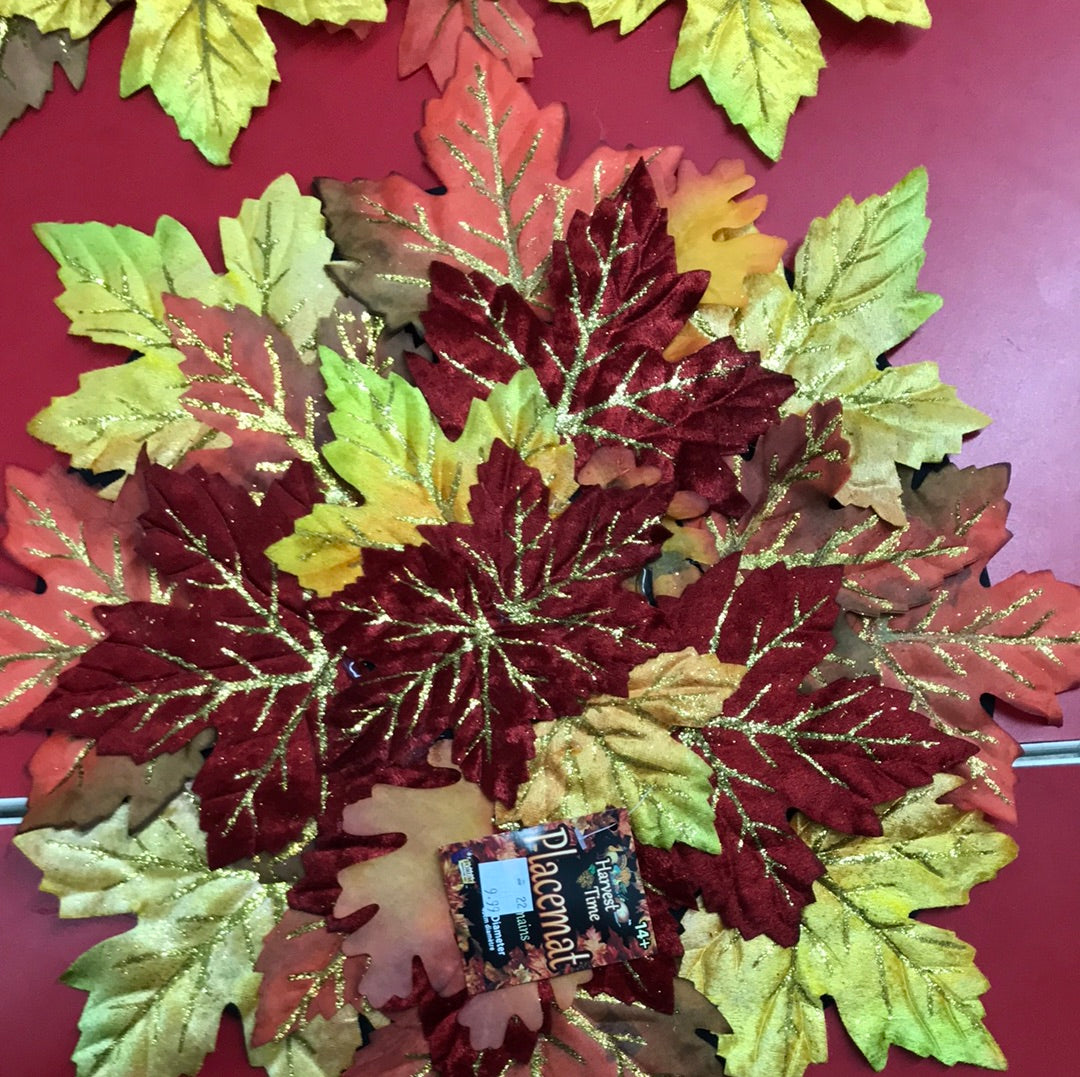 HARVEST LEAVES PLACEMAT
