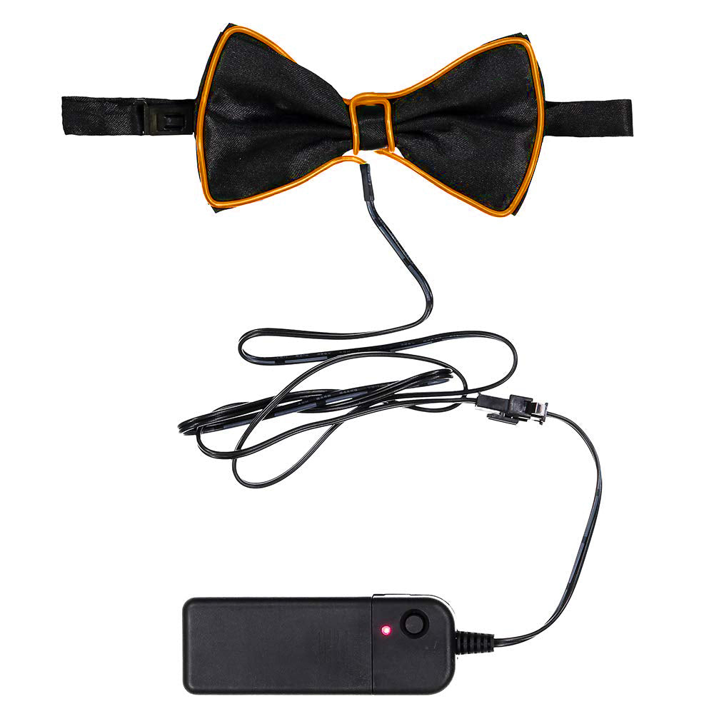 Pajarita LED naranja