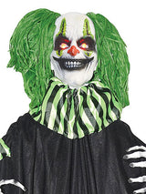 PAYASO LUMINOSO COLGANTE DE 4' CON CABELLO VERDE