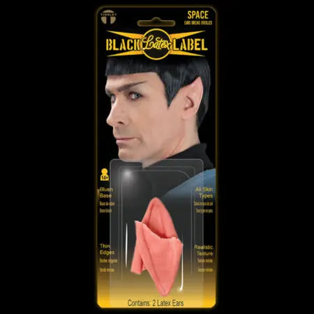 Orejas lógicas de látex Black Label