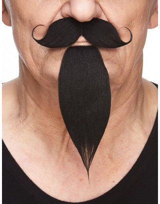 Bigotes con Barbas Negras