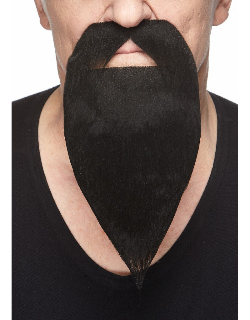Bigotes Con Barbas Negro