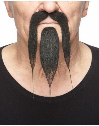 Bigotes con Barbas Negras