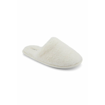 VICTORIA PANTUFLAS DE BORREGUITO COLOR MARFIL