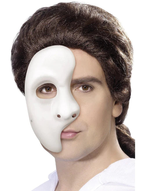 Máscara fantasma blanca