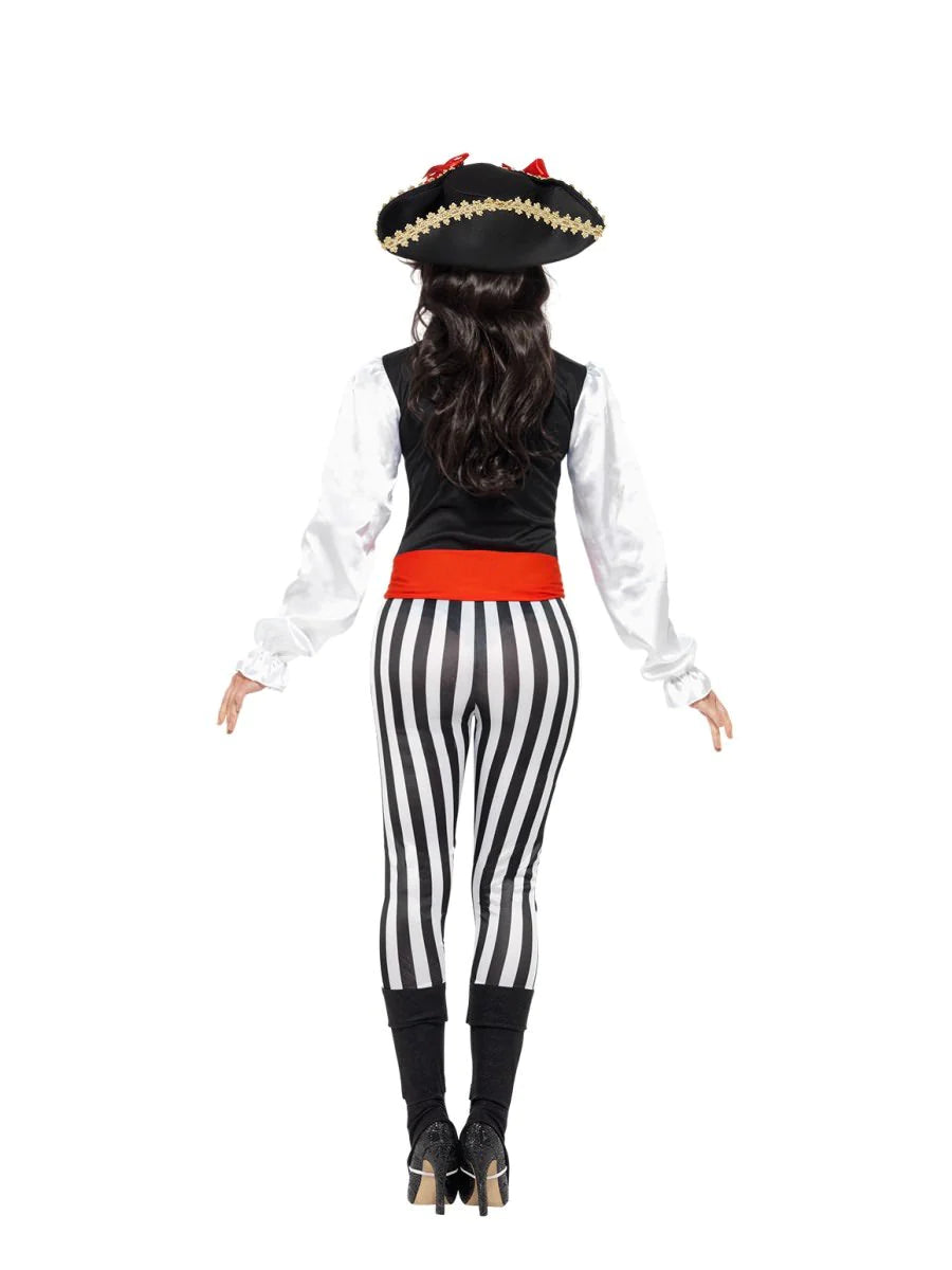 Disfraz de Pirata para Mujer, con Top