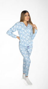 Conjunto Hensley Jogger de ciervos azules hielo