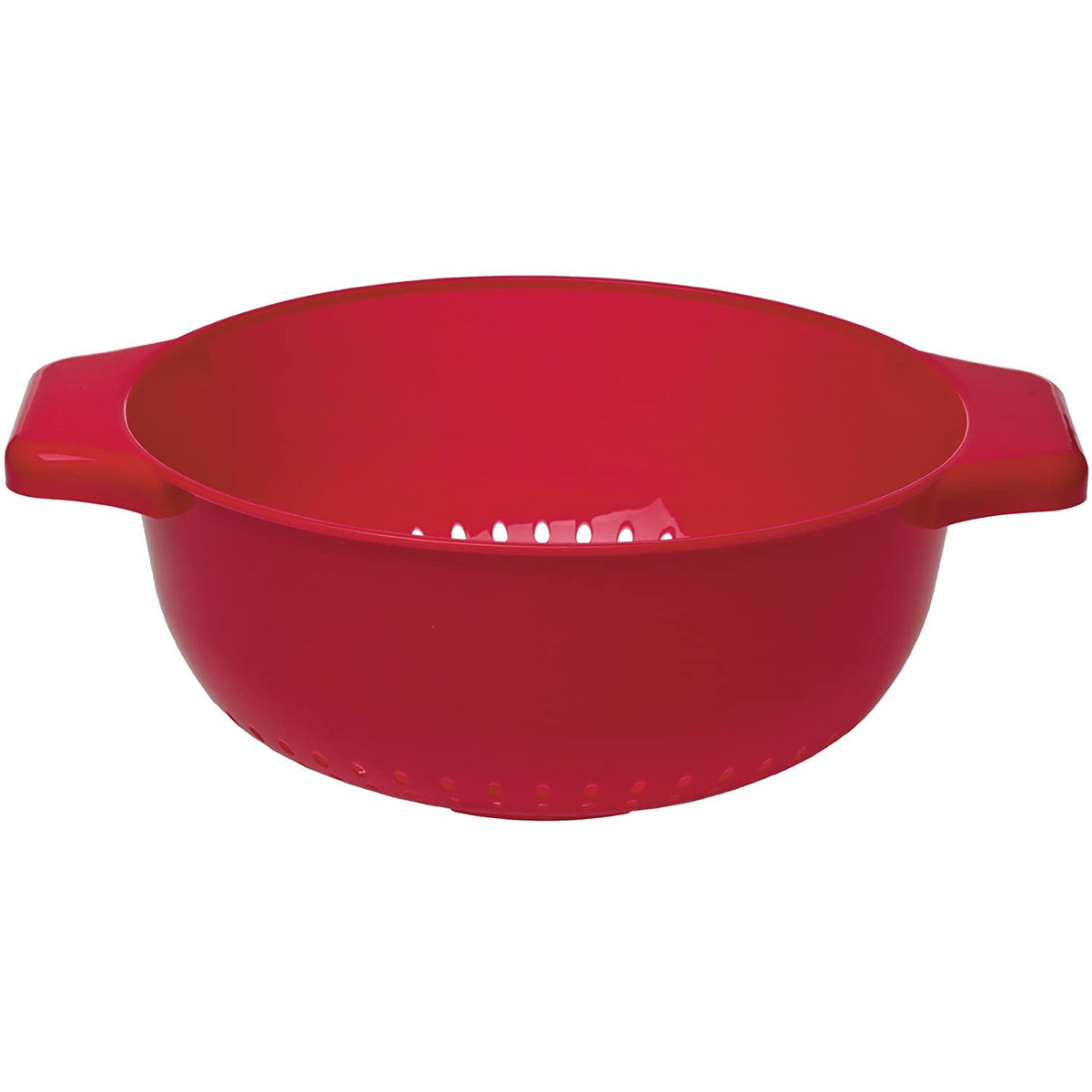 Colador grande de 6.5 cuartos, rojo