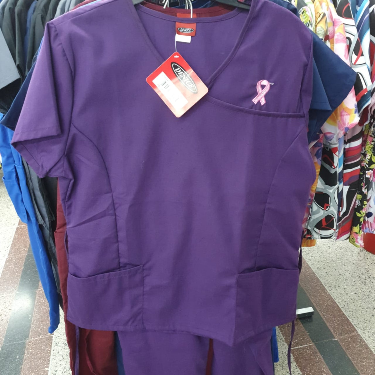 NURSE UNIFORM PURPLE