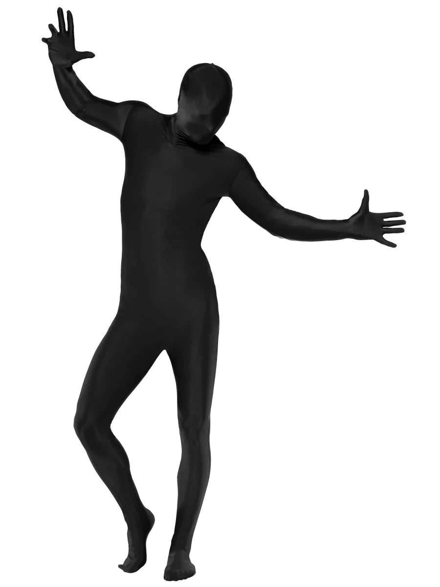 Traje de segunda piel, negro
