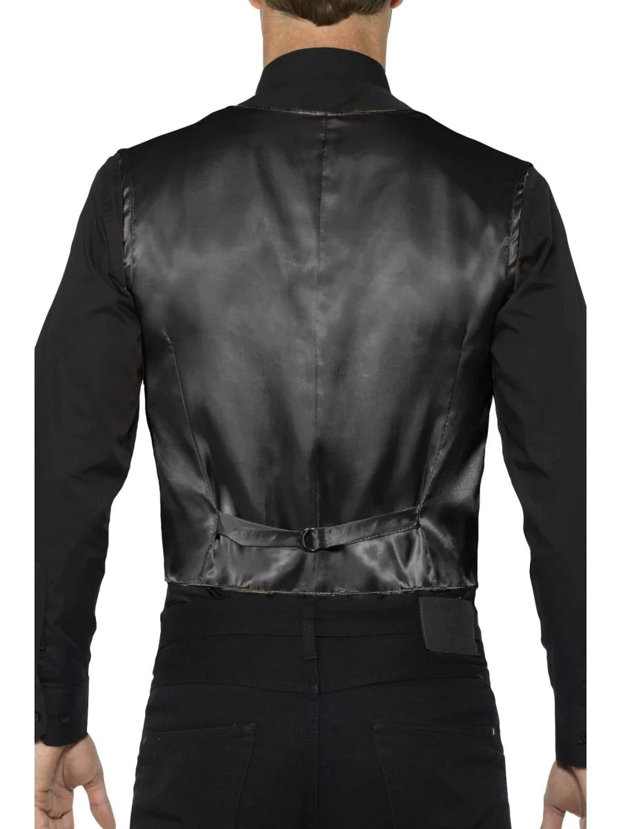 Chaleco de lentejuelas, negro