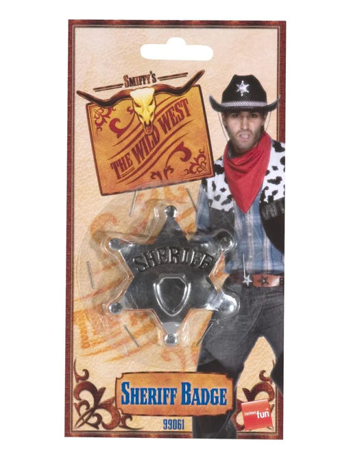 Placa de Sheriff en forma de Estrella