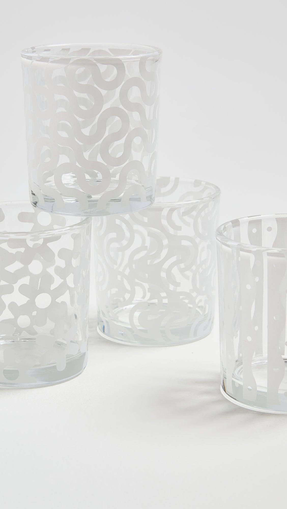 Gafas Dusen Pattern (blancas)
