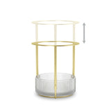 Tesora Adjustable vase Brass