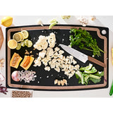 Tabla serie Gourmet Negra extragrande 68.58 cm x 44.45 cm
