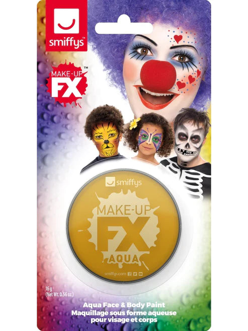 Smiffys Make-Up FX, en blíster, oro metálico