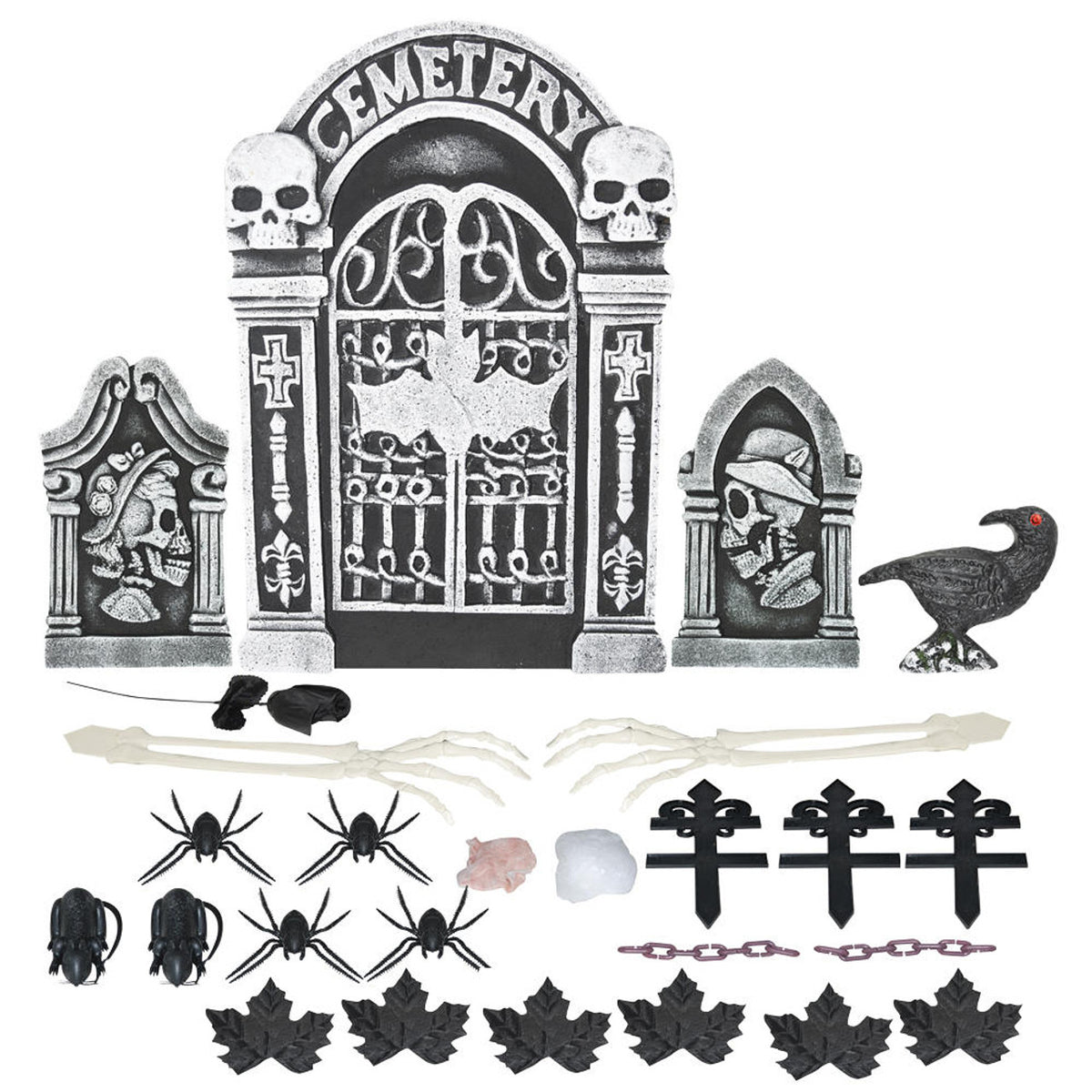 Juego de lápidas de 22 pulg. (24 piezas) - MUERTO