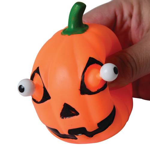 Calabazas de Halloween con ojos saltones