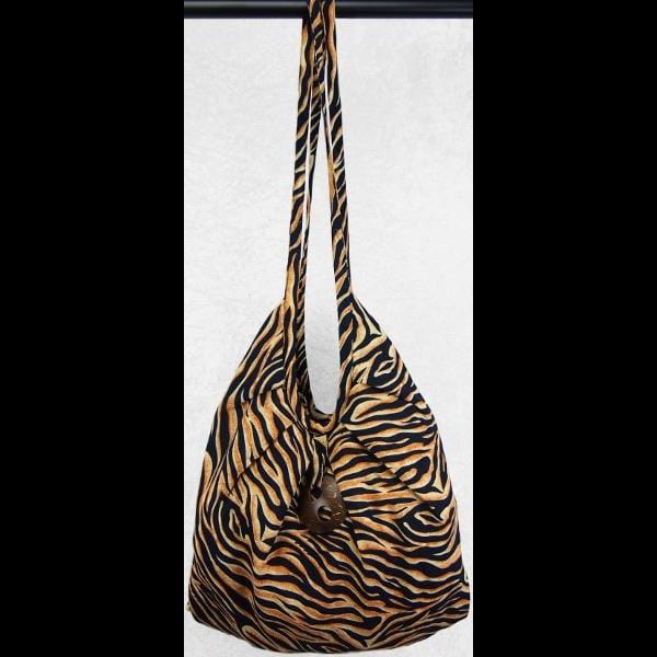 Bolsa de playa expandible con estampado de animales
