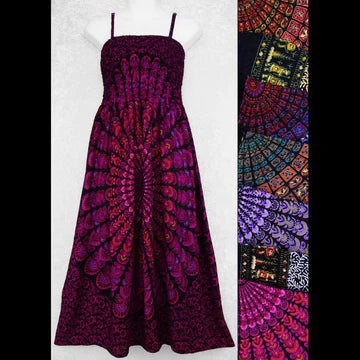 Pareo Vestido de Mandala Primitiva