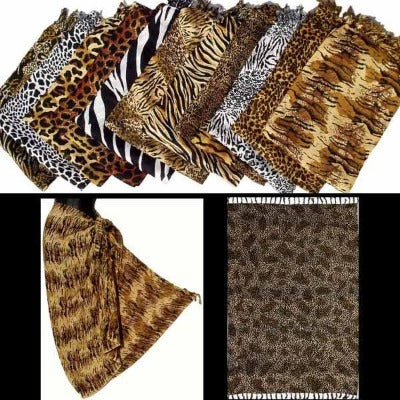 Pareos con motivos de fauna silvestre
